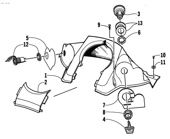 Console And Switch Assembly
