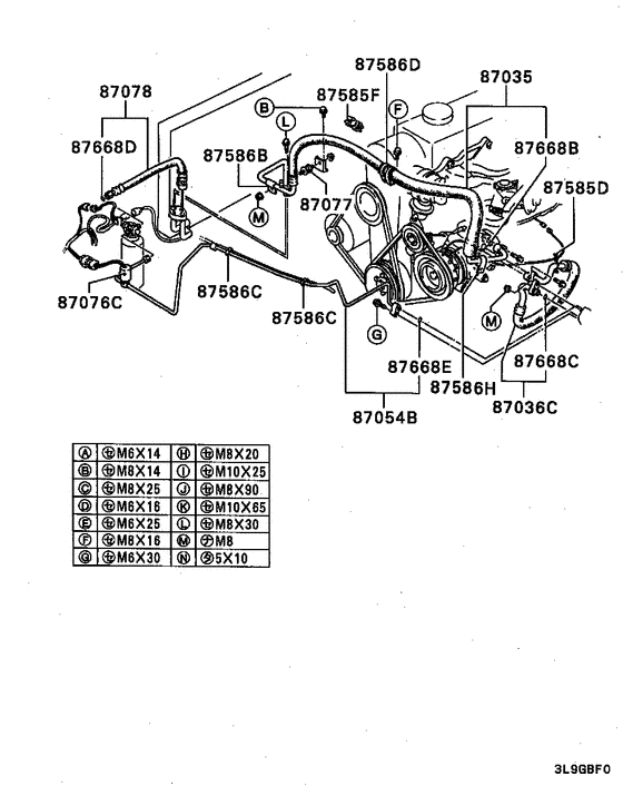 A/c cond, piping(auto,full:a)