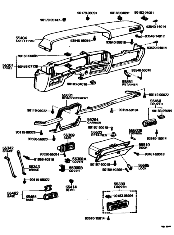 Instrument Panel & Glove Compartment
