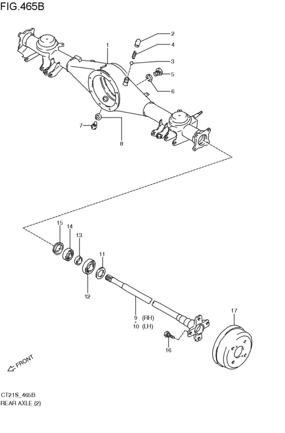 rear axle