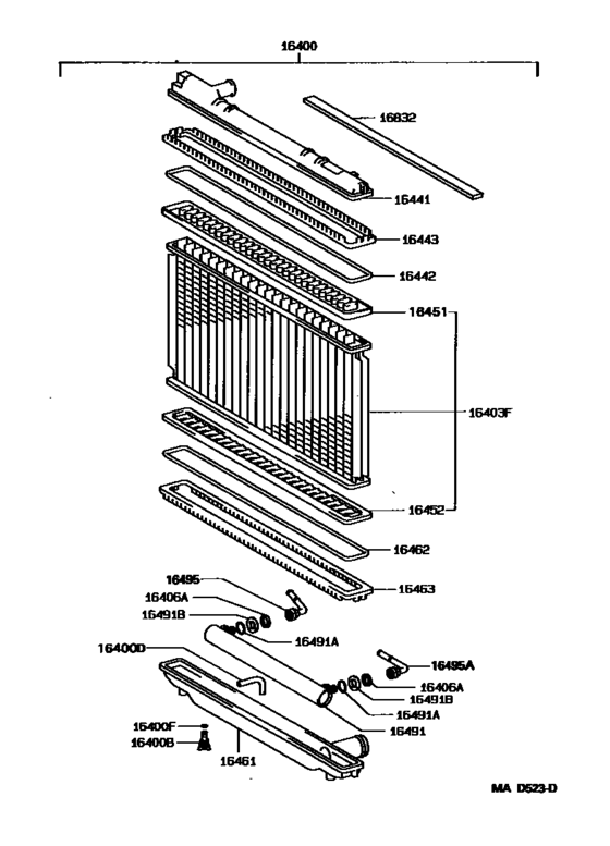 Radiator & Water Outlet