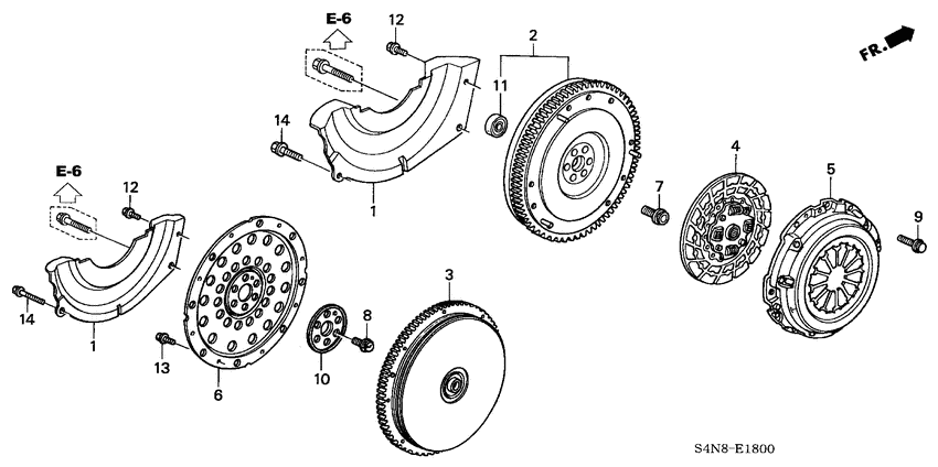 Clutch/flywheel