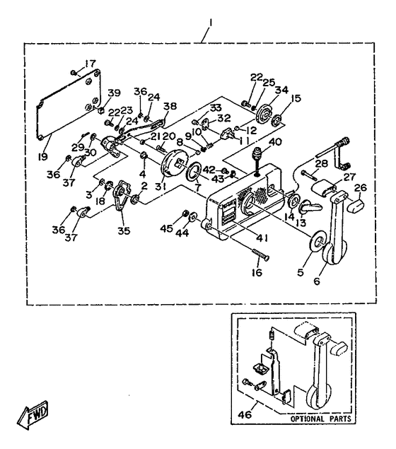 Remote control assy