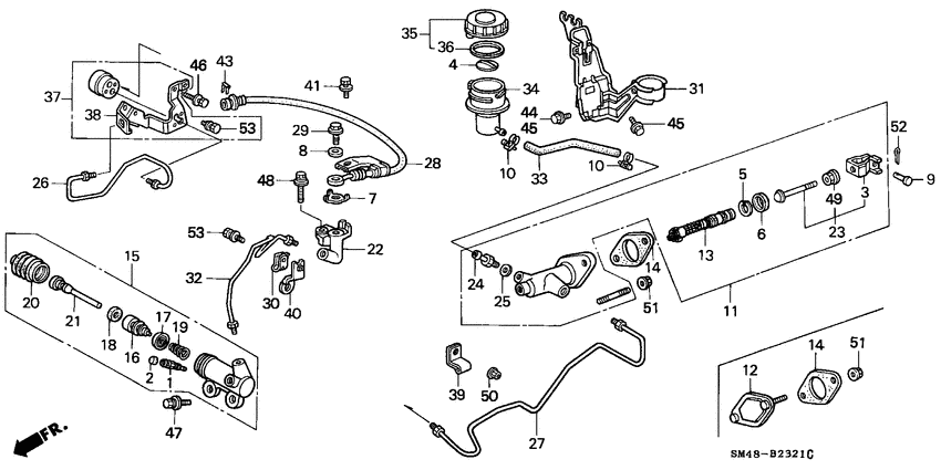 Clutch master cylinder