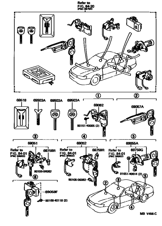 Lock Cylinder Set