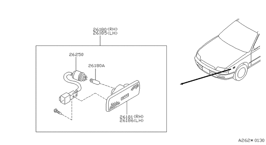 Side marker lamp