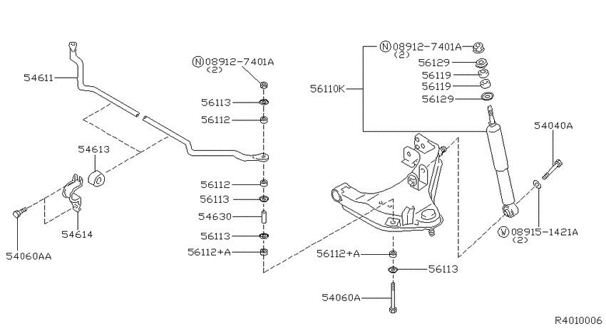 Front suspension