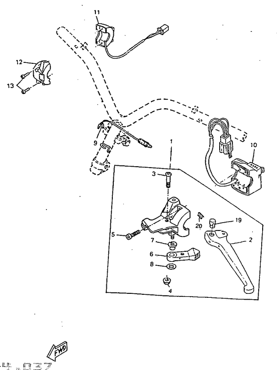 Handle switch & lever