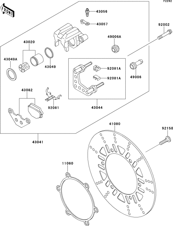 Front brake