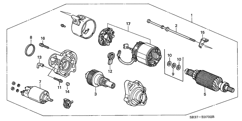 Starter motor