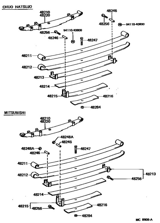 Rear Spring & Shock Absorber