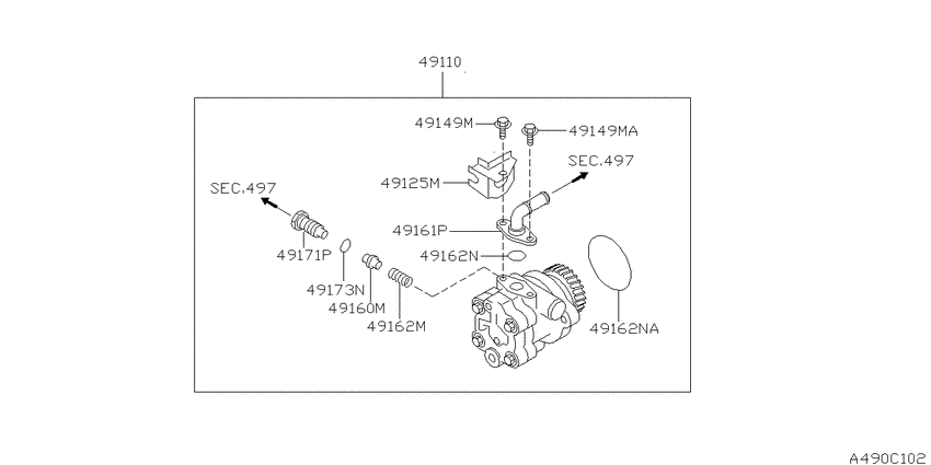 Power steering pump