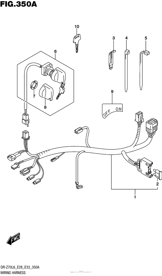 Wiring Harness (Dr-Z70L6 E28)