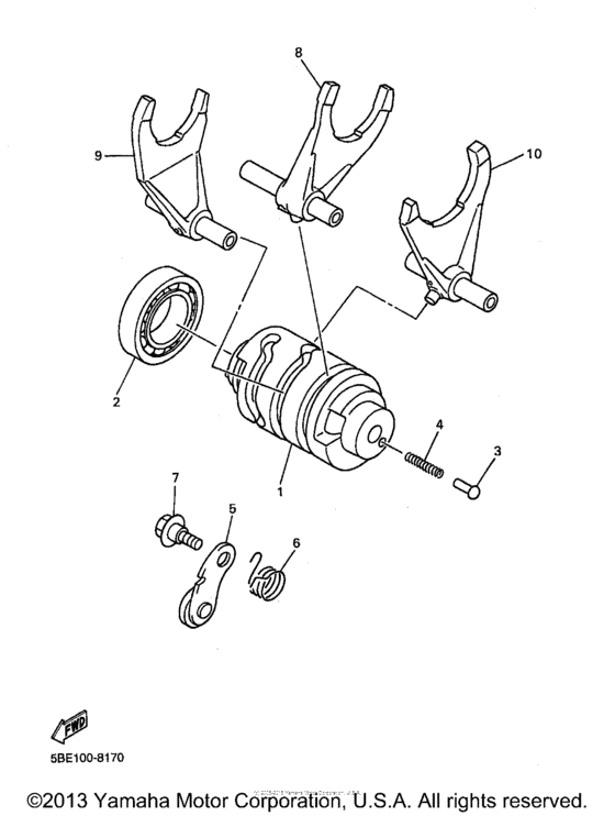 Shift Cam & Fork