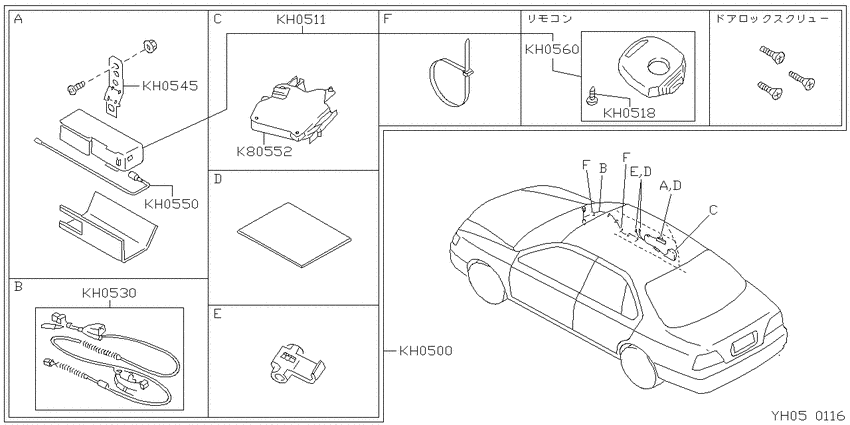 ﾘﾓｺﾝﾄﾞｱﾛｯｸ