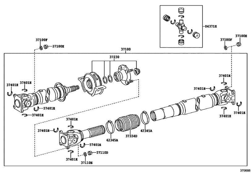 Propeller Shaft & Universal Joint
