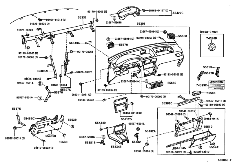 Instrument Panel & Glove Compartment
