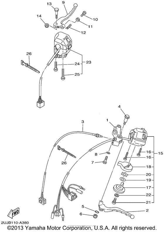 Handle switch & lever