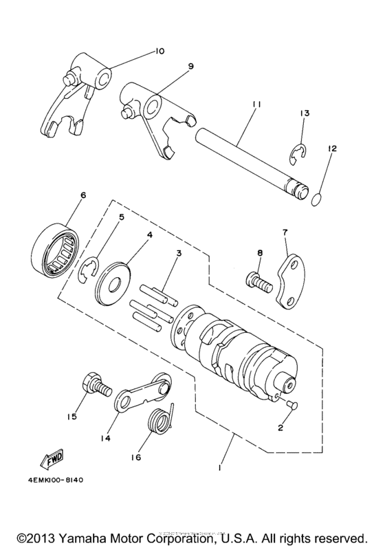 Shift Cam & Fork