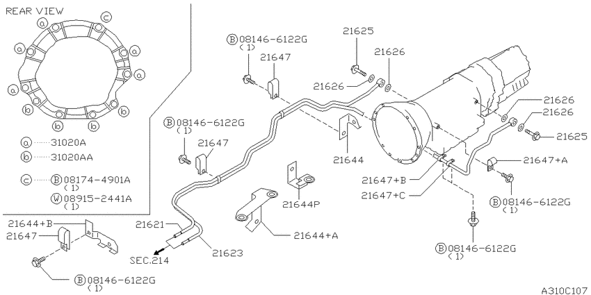 Auto transmission,transaxle & fitting
