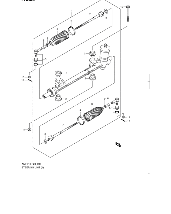 Steering unit