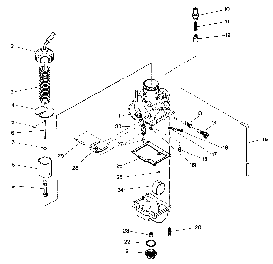 Carburetor assembly