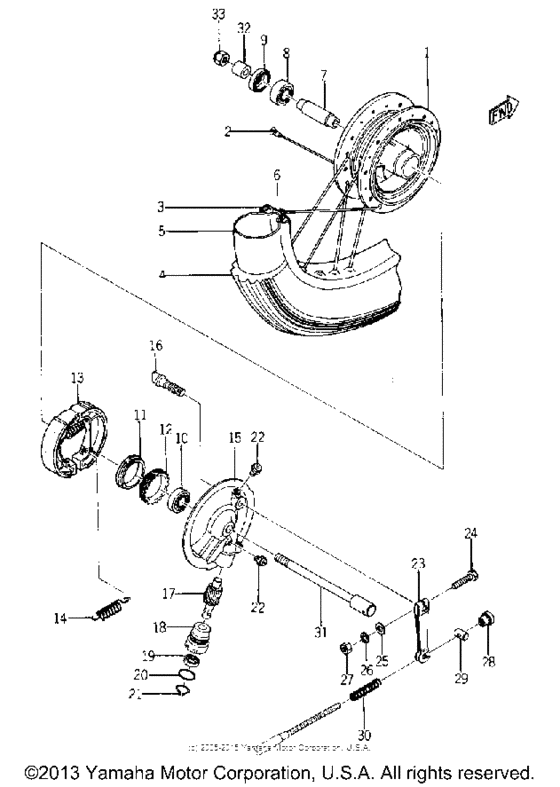 Front wheel