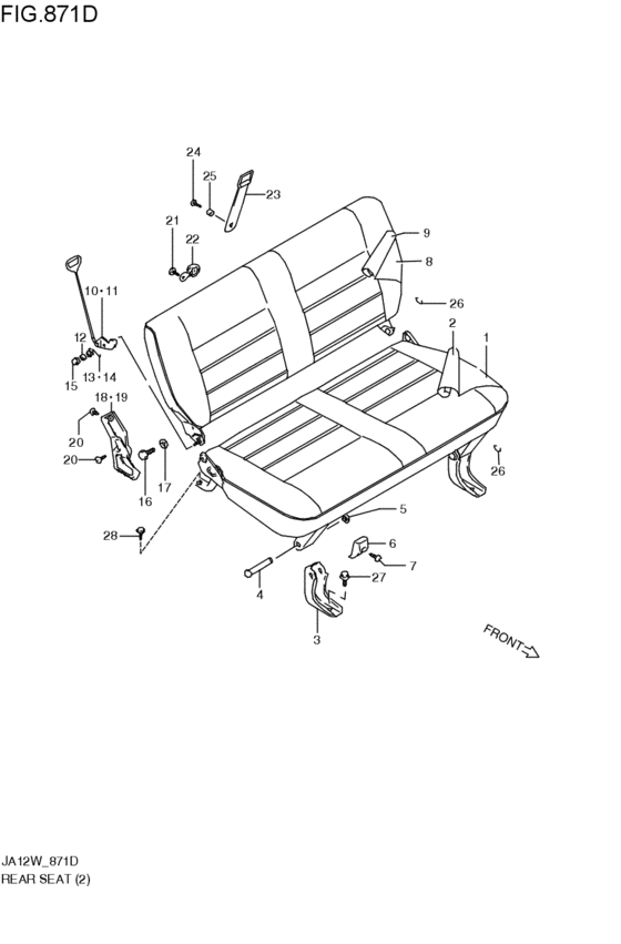 rear seat
