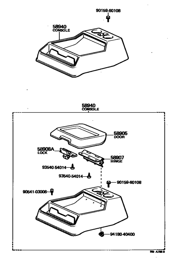 Console Box & Bracket
