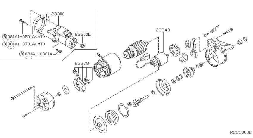 Starter motor