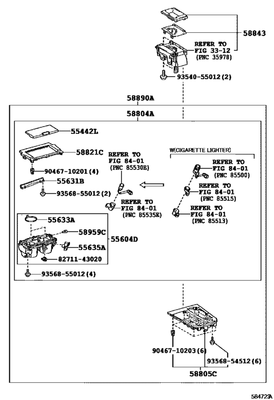 Console Box & Bracket