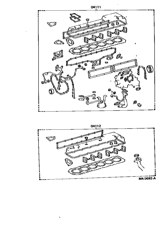 Engine Overhaul Gasket Kit