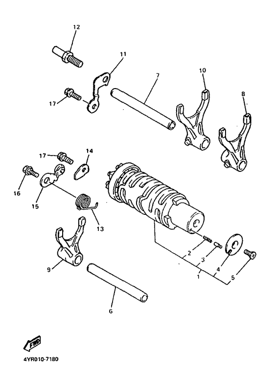 Shift Cam & Fork