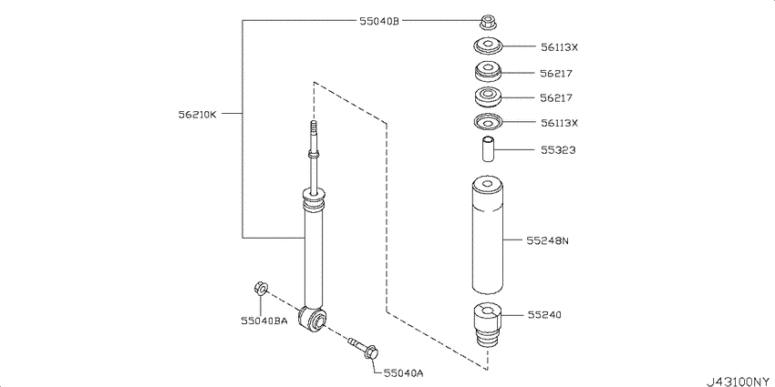 Rear suspension