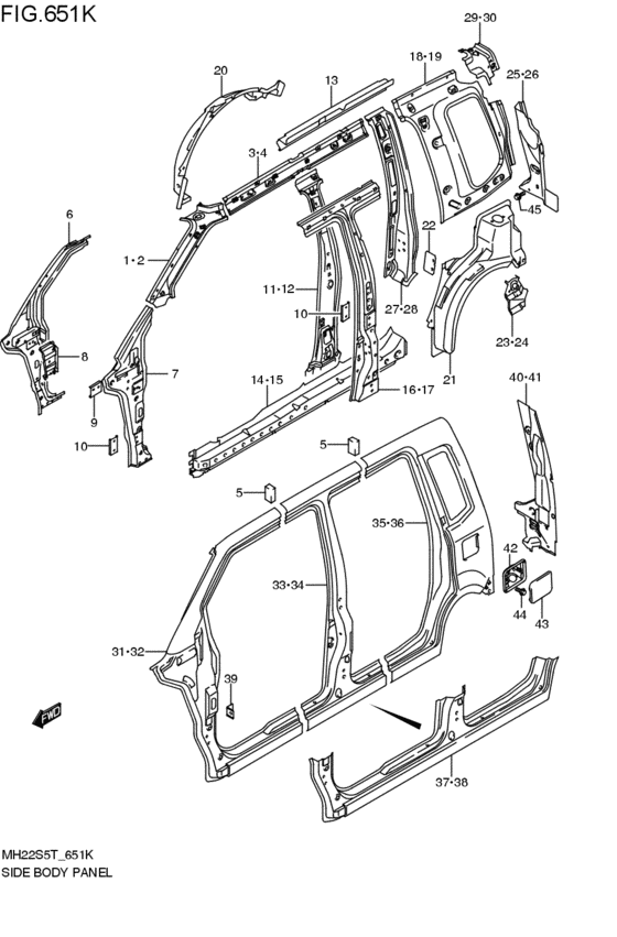 side body panel