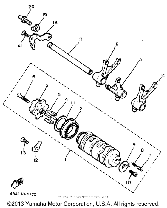 Shift Cam & Fork