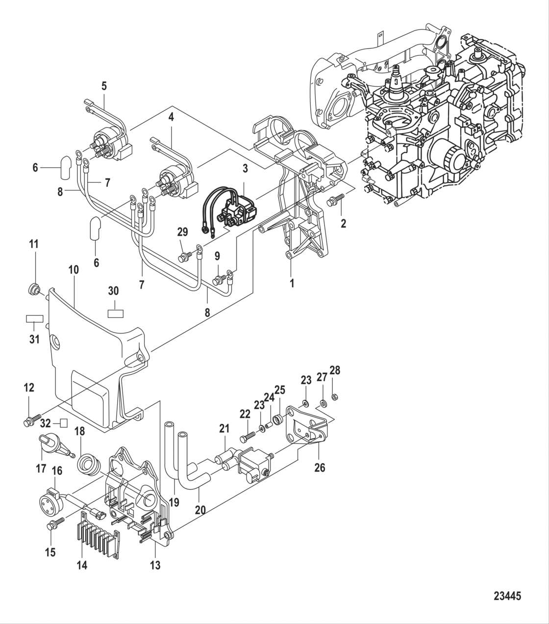 Electrical Bracket And Cover