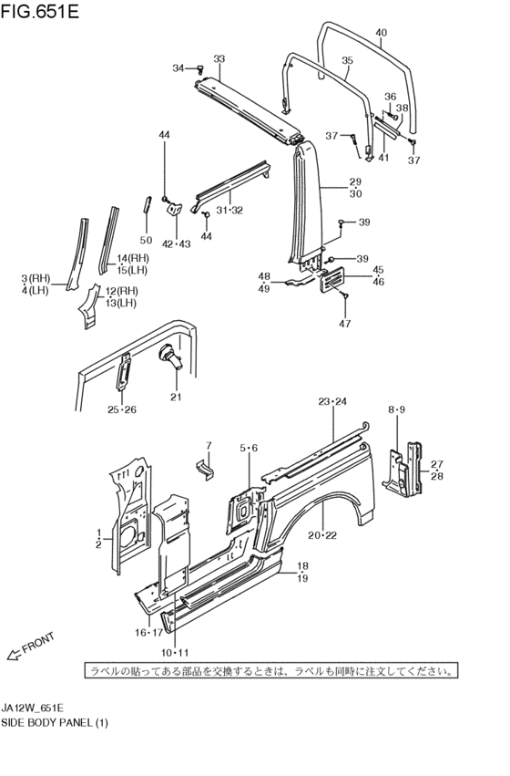 side body panel