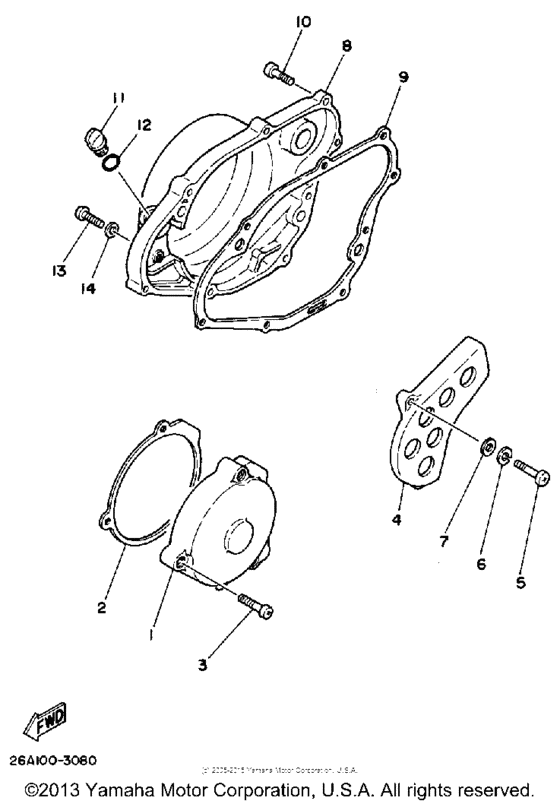 Crankcase cover