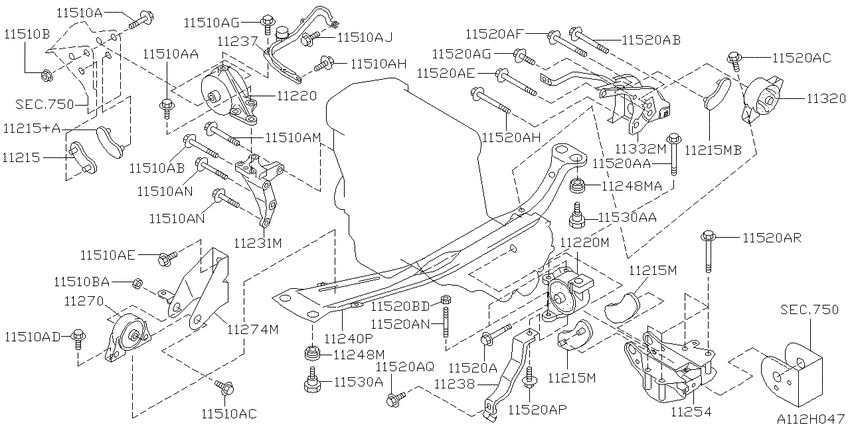 Engine & transmission   mounting