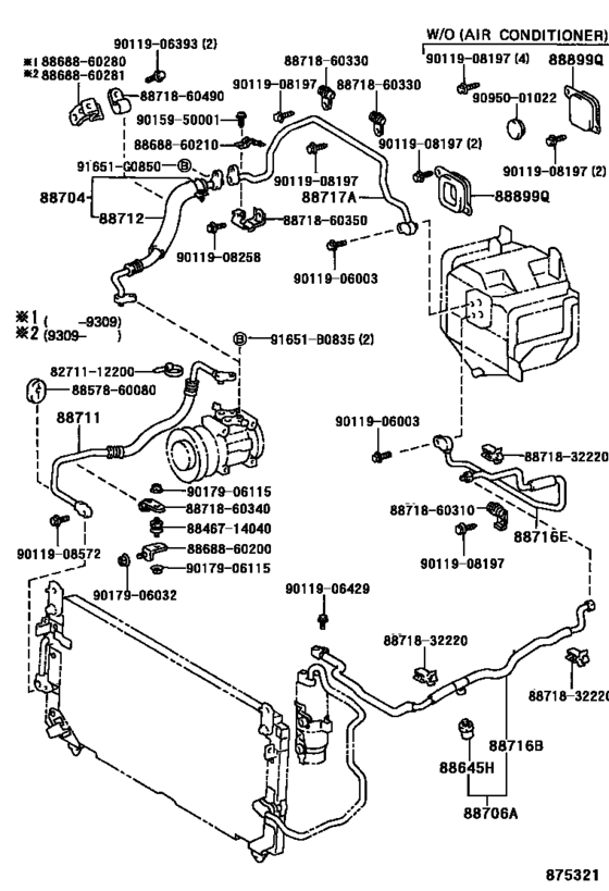Heating & Air Conditioning - Cooler Piping