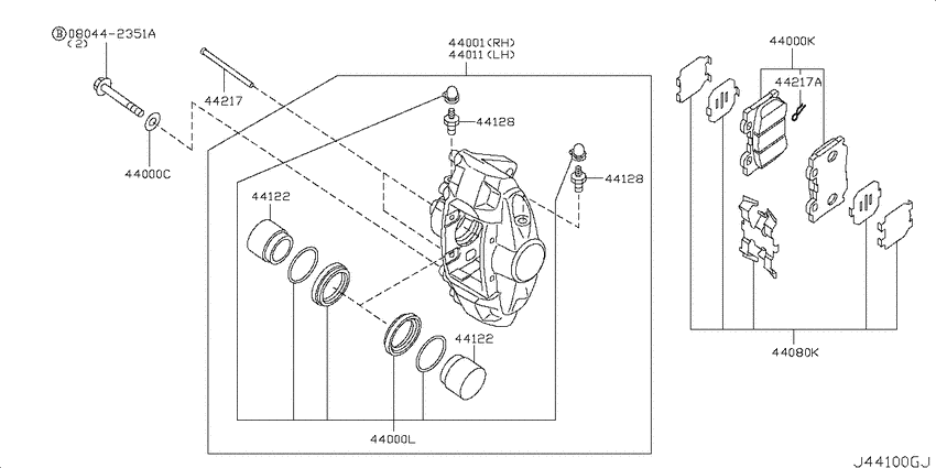 Rear brake