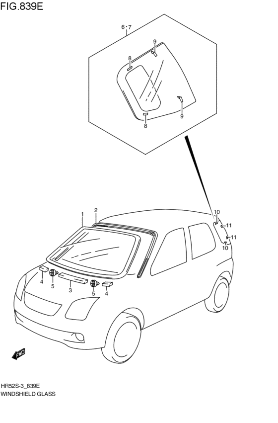 windshield