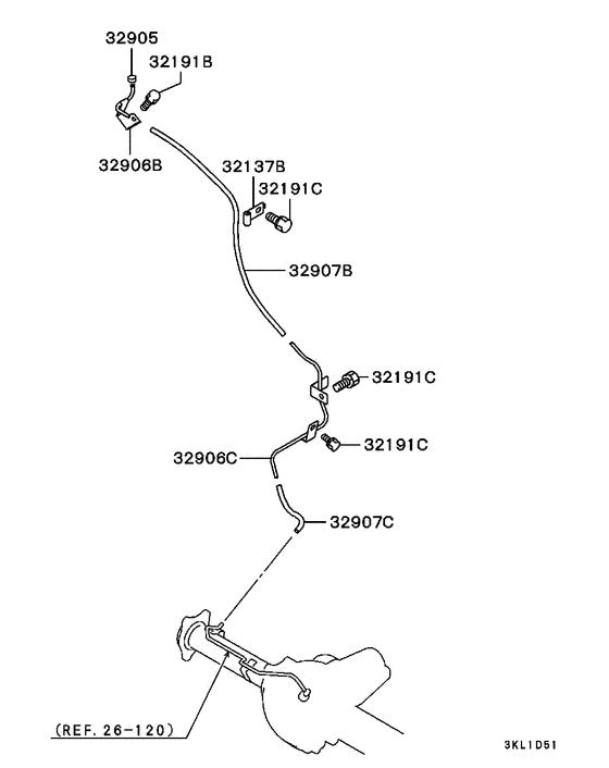 Front axle housing & shaft
