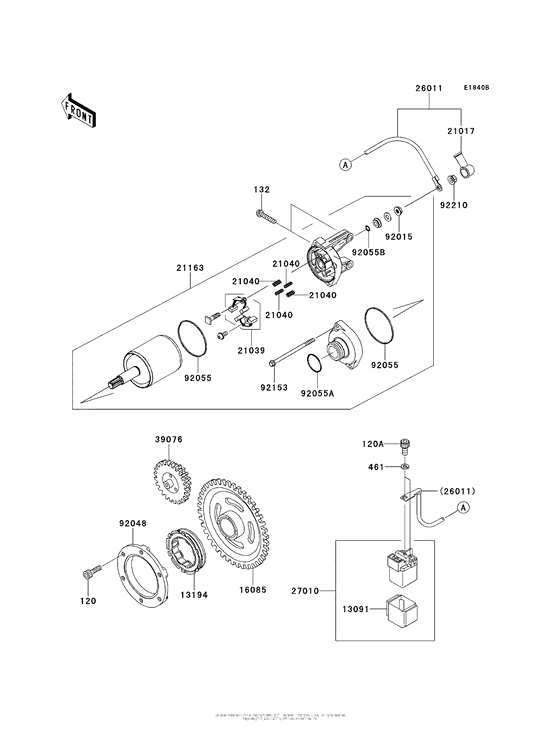 Starter Motor (B9F/bbf)