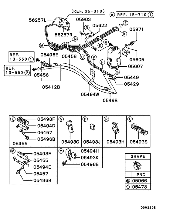 Fuel line & vapor gas control