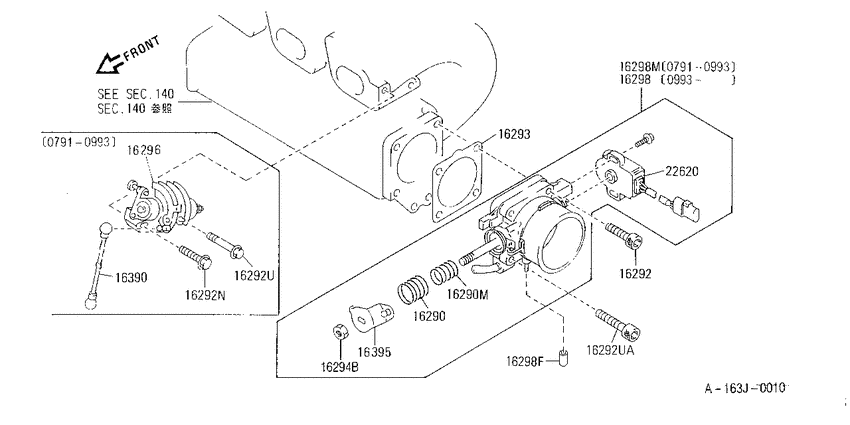 Throttle chamber