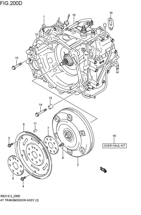 at - transmission assy