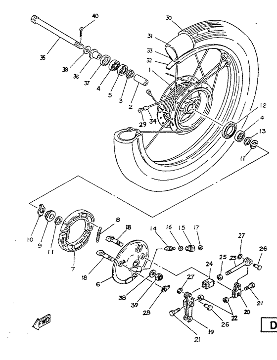 Front wheel