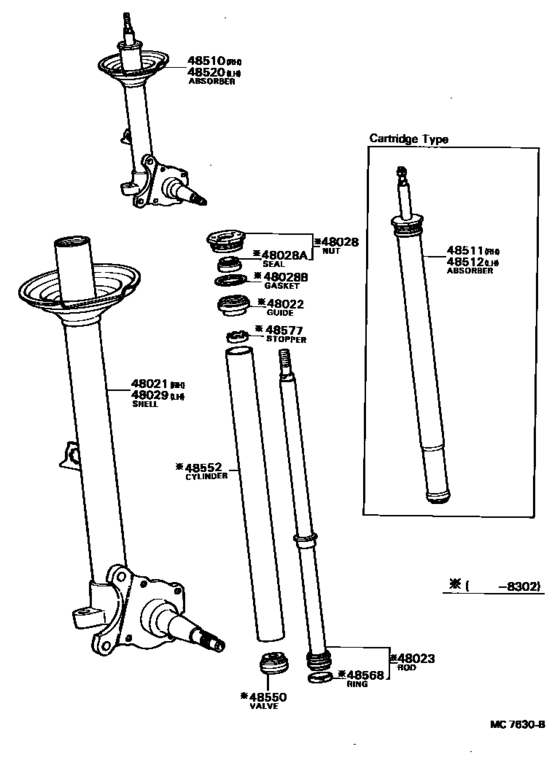 Front Spring & Shock Absorber